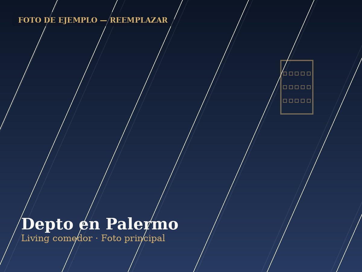 Departamento 2 ambientes a estrenar en Palermo