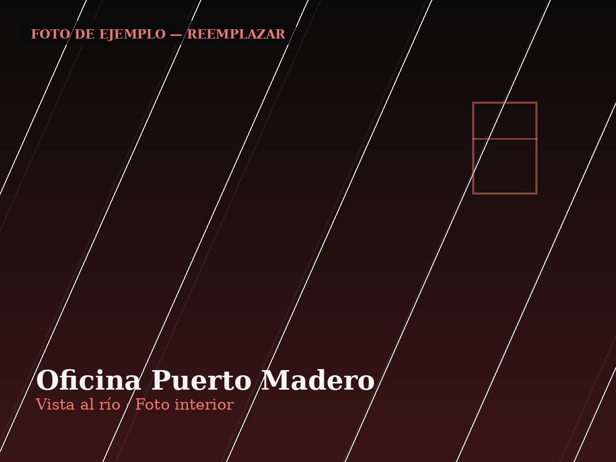 Oficina corporativa en Puerto Madero